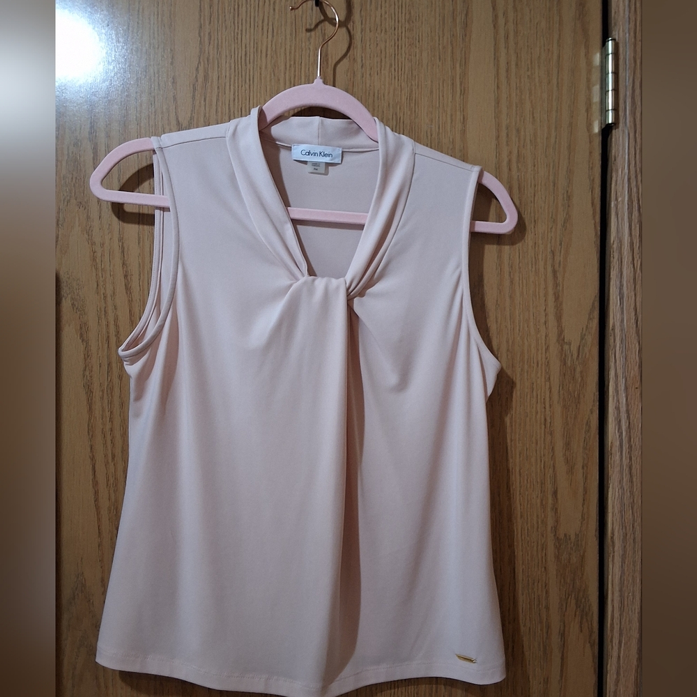 Calvin Klein Petite Sleeveless Top PM NWOT